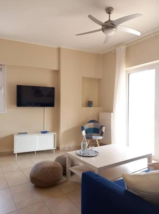 Apartament Blue -Spacious 1Bdr Corner Flat/Balcony/View Ateny Zewnętrze zdjęcie