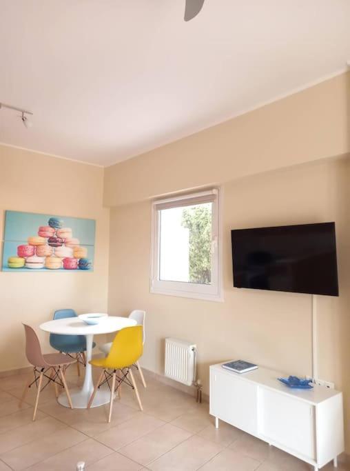 Apartament Blue -Spacious 1Bdr Corner Flat/Balcony/View Ateny Zewnętrze zdjęcie
